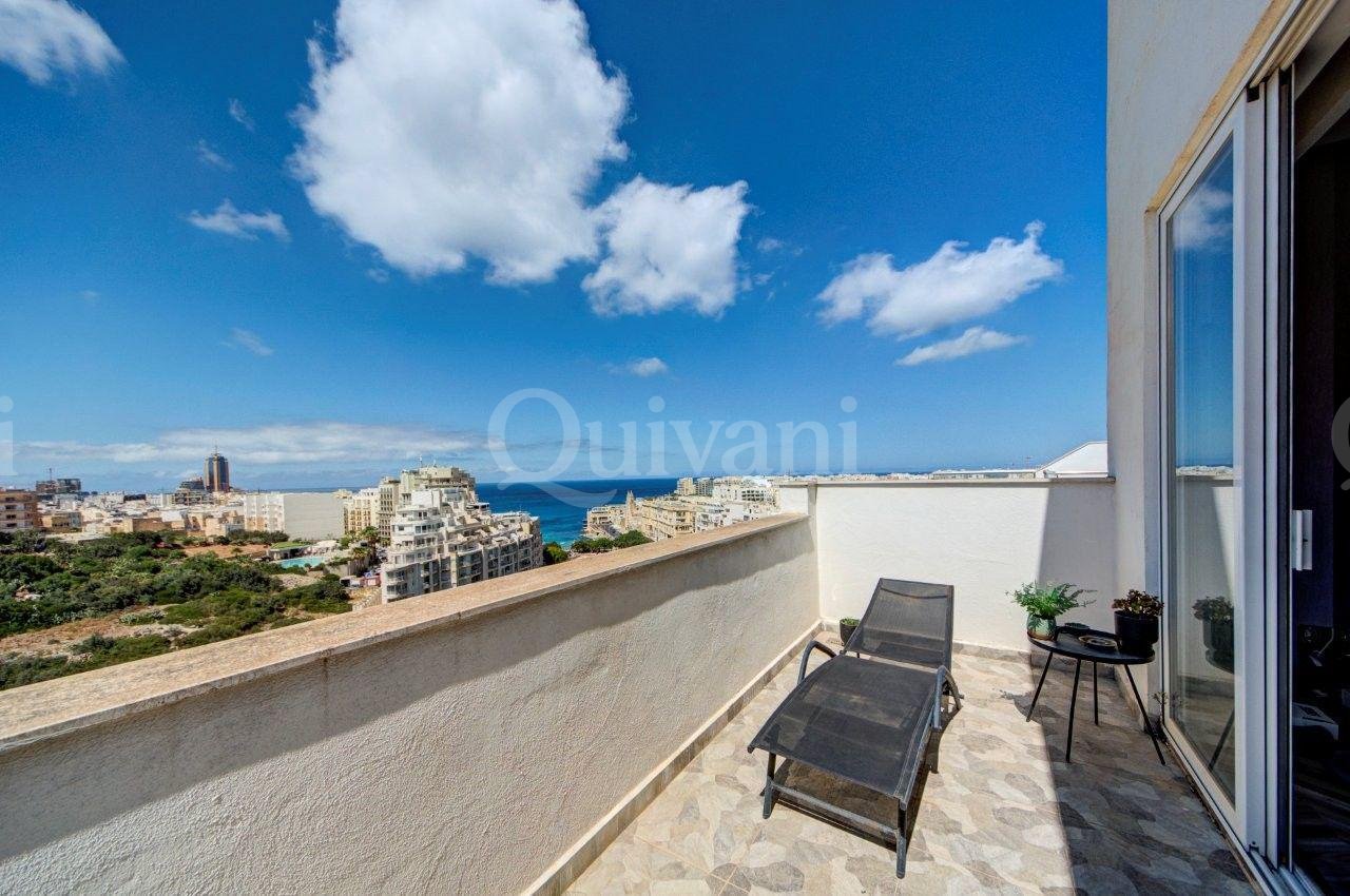 St Julians, Furnished, Penthouse
