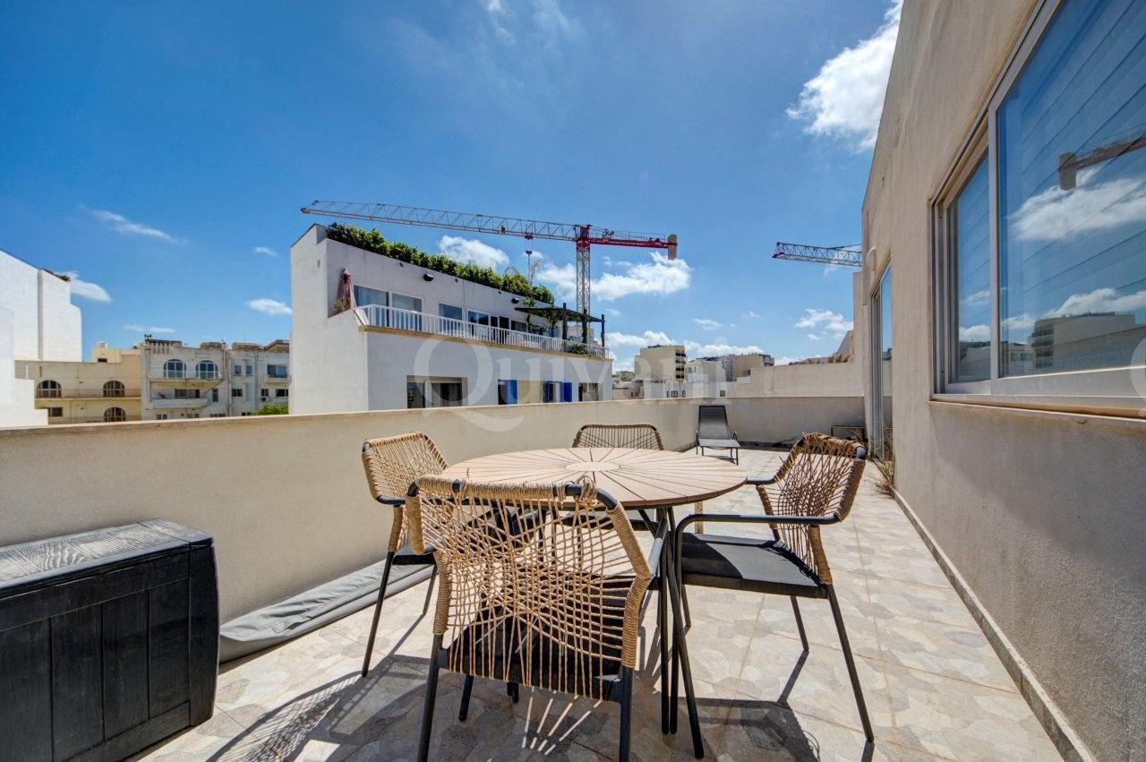 St Julians, Furnished, Penthouse