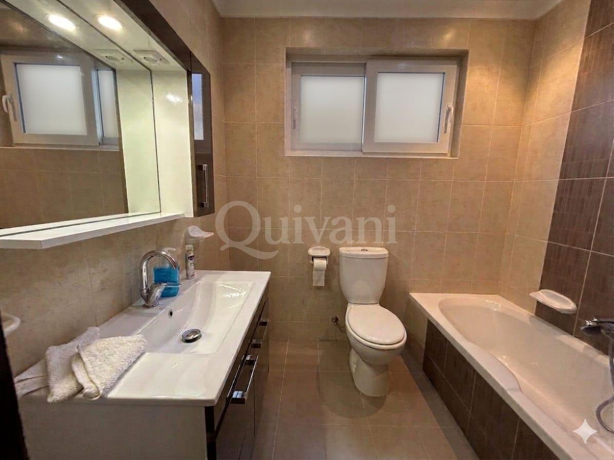 Large West facing furnished apartment