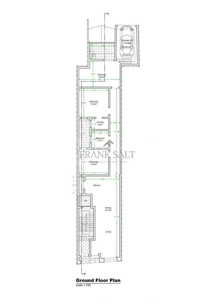 Zebbug Advanced Shell Form Groundfloor Maisonette