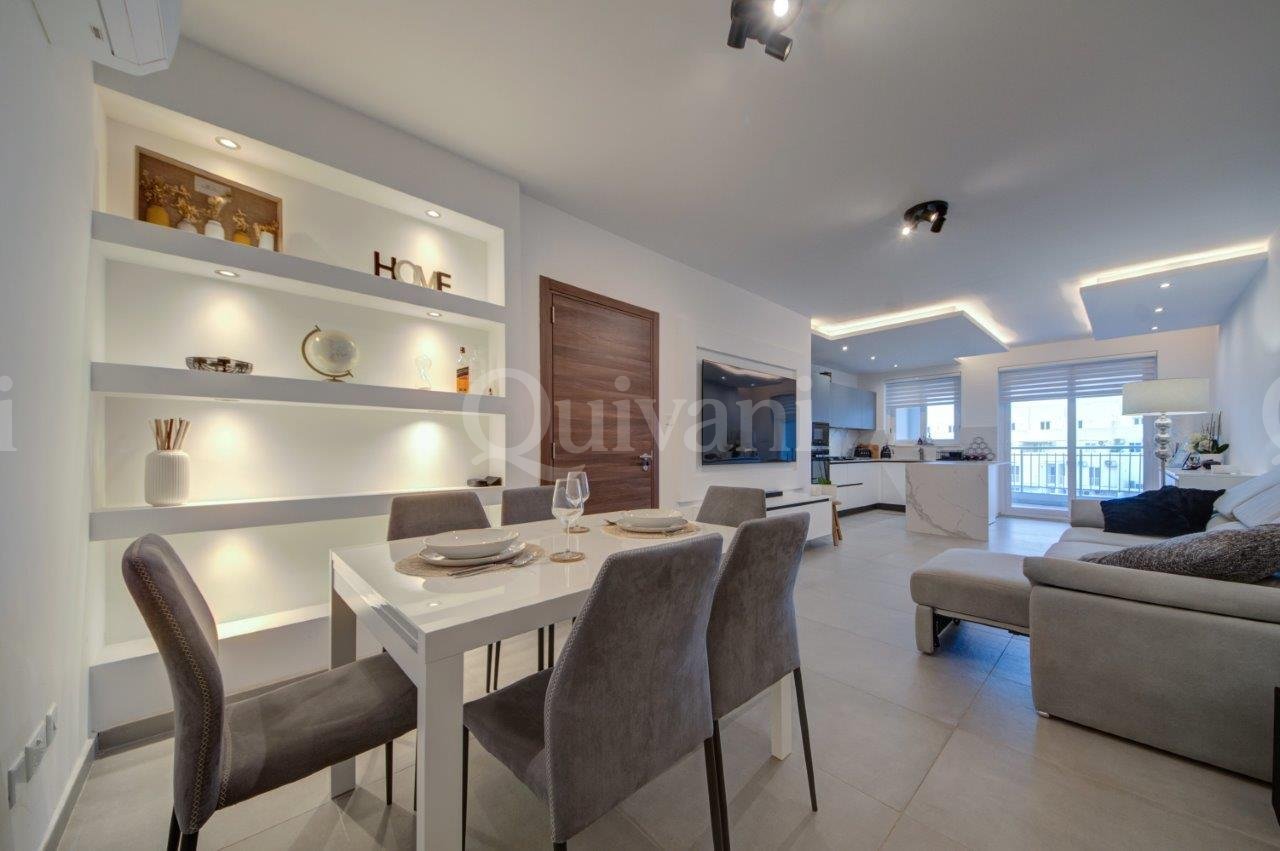 Qawra, Furnished Apartment